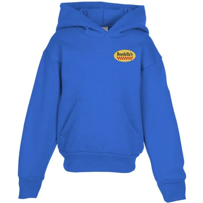 Fashion Pullover Hooded Sweatshirt – Youth – Embroidered