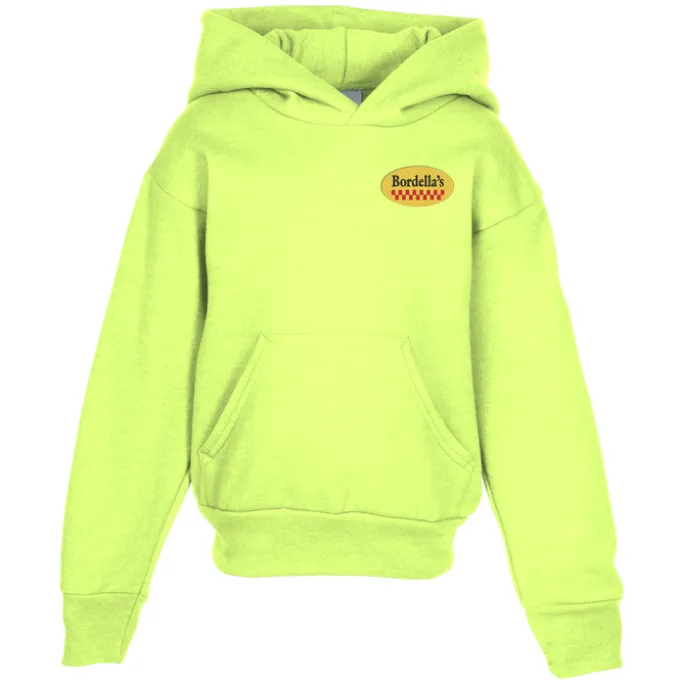 Fashion Pullover Hooded Sweatshirt – Youth – Embroidered