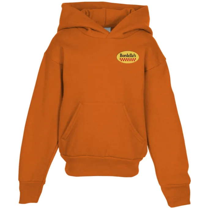 Fashion Pullover Hooded Sweatshirt – Youth – Embroidered