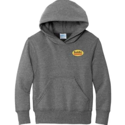 Fashion Pullover Hooded Sweatshirt – Youth – Embroidered