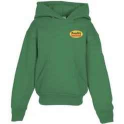 Fashion Pullover Hooded Sweatshirt – Youth – Embroidered