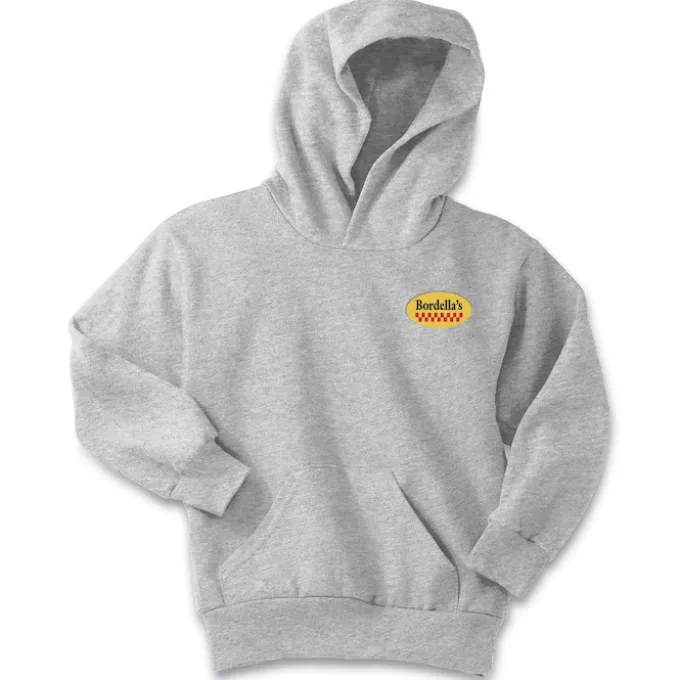 Fashion Pullover Hooded Sweatshirt – Youth – Embroidered