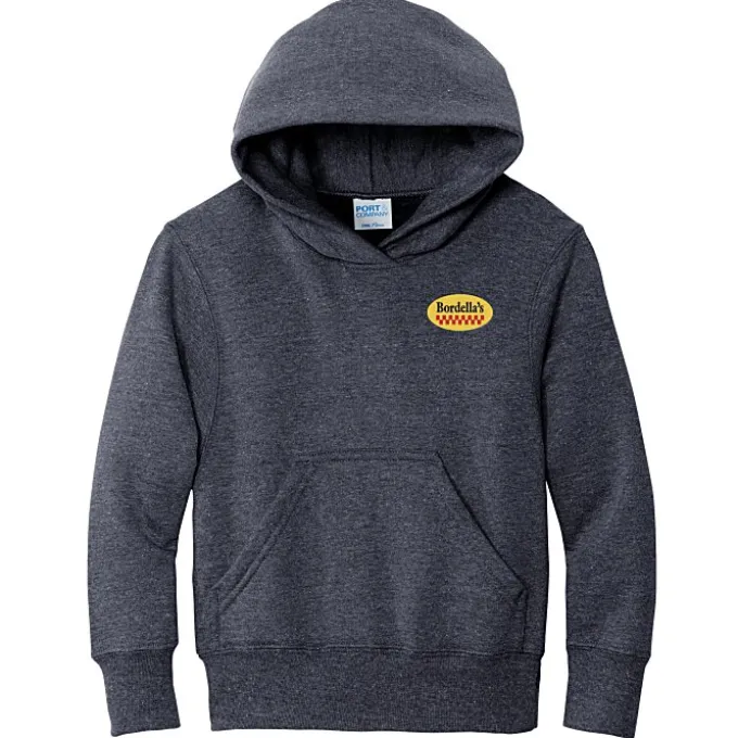 Fashion Pullover Hooded Sweatshirt – Youth – Embroidered