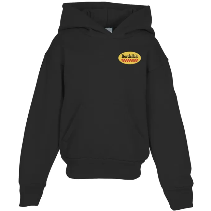 Fashion Pullover Hooded Sweatshirt – Youth – Embroidered