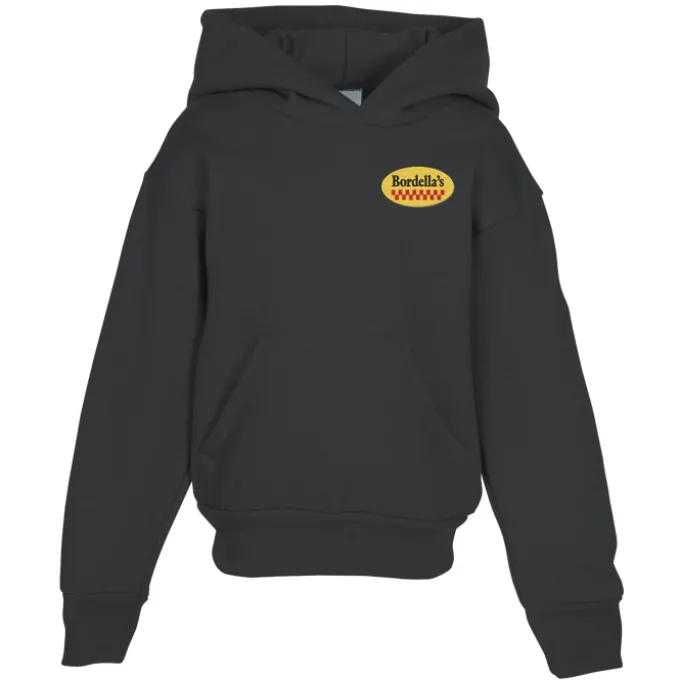 Fashion Pullover Hooded Sweatshirt – Youth – Embroidered