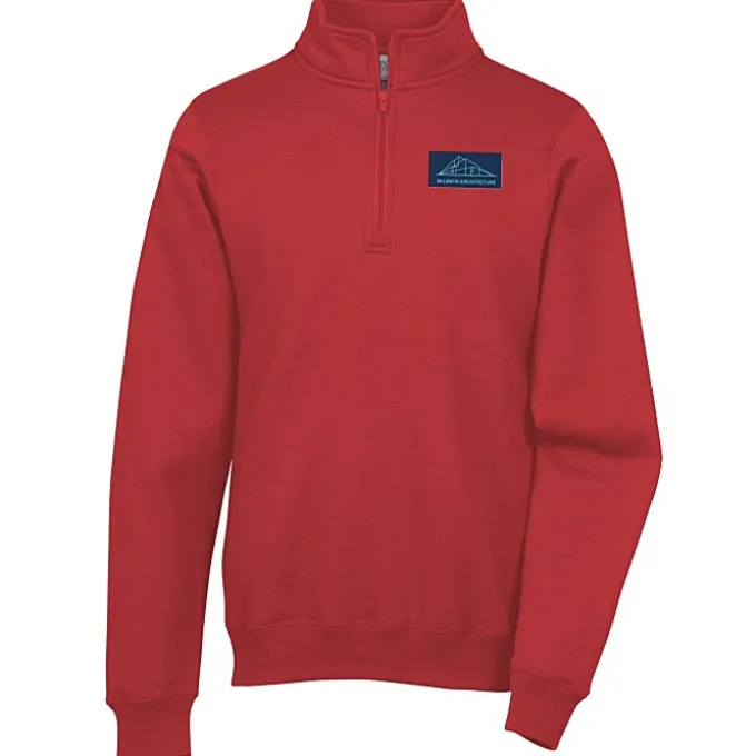 Fashion 1/4-Zip Pullover - Embroidered