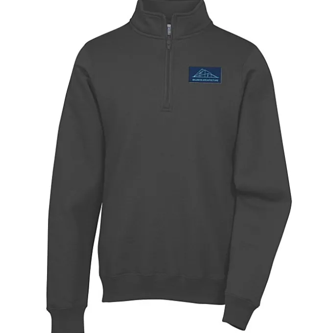 Fashion 1/4-Zip Pullover - Embroidered