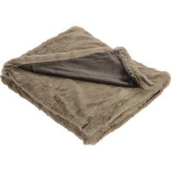 Faux Fur Throw Blanket