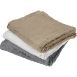 Faux Fur Throw Blanket