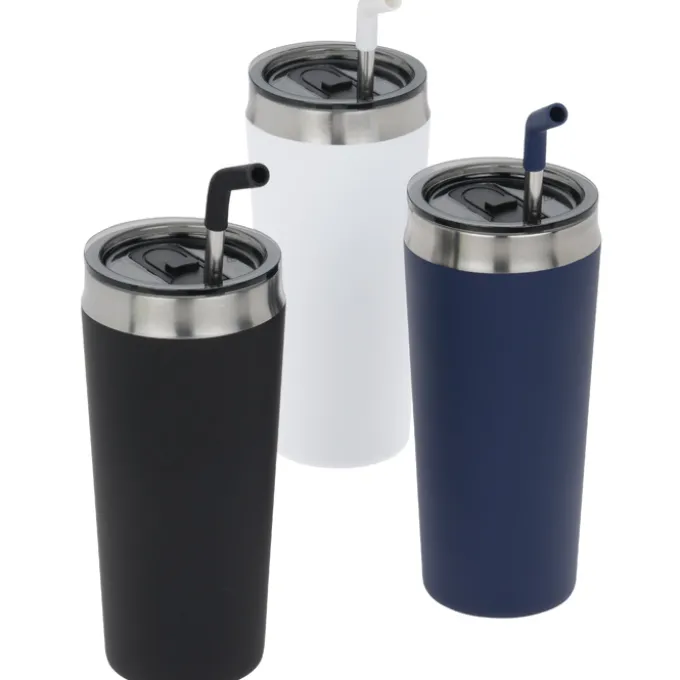 Faye Vacuum Tumbler with Straw - 20 oz