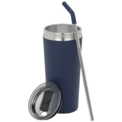 Faye Vacuum Tumbler with Straw - 20 oz
