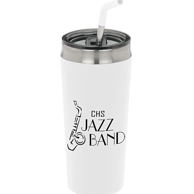 Faye Vacuum Tumbler with Straw - 20 oz