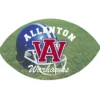 Felt Football Magnet - 3 inches x 5 inches