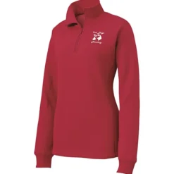Feminine Fit 1/4-Zip Sweatshirt - Ladies' - Screen