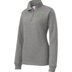 Feminine Fit 1/4-Zip Sweatshirt - Ladies' - Embroidered - 24 hr