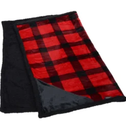 Field & Co. Buffalo Plaid Sherpa Blanket
