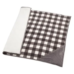 Field & Co. Double Sided Plaid Sherpa Blanket