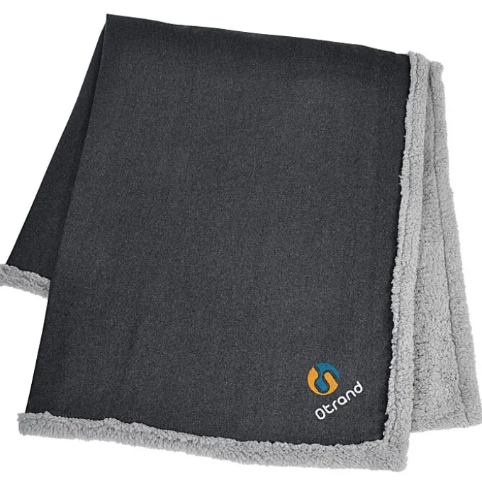 Field & Co. Oversized Wool Sherpa Blanket