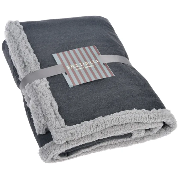 Field & Co. Oversized Wool Sherpa Blanket