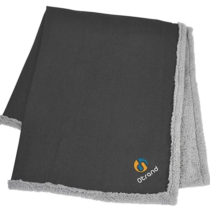 Field & Co. Oversized Wool Sherpa Blanket