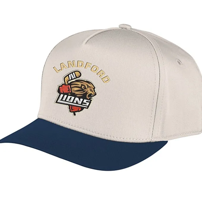 Fielder Five Panel Snapaback Cap - Embroidered