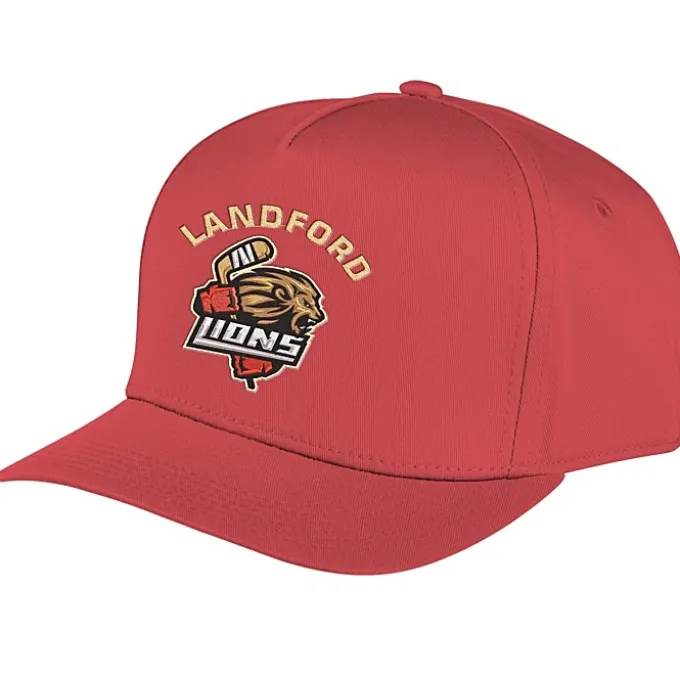 Fielder Five Panel Snapaback Cap - Embroidered