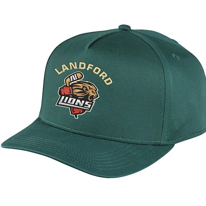 Fielder Five Panel Snapaback Cap - Embroidered