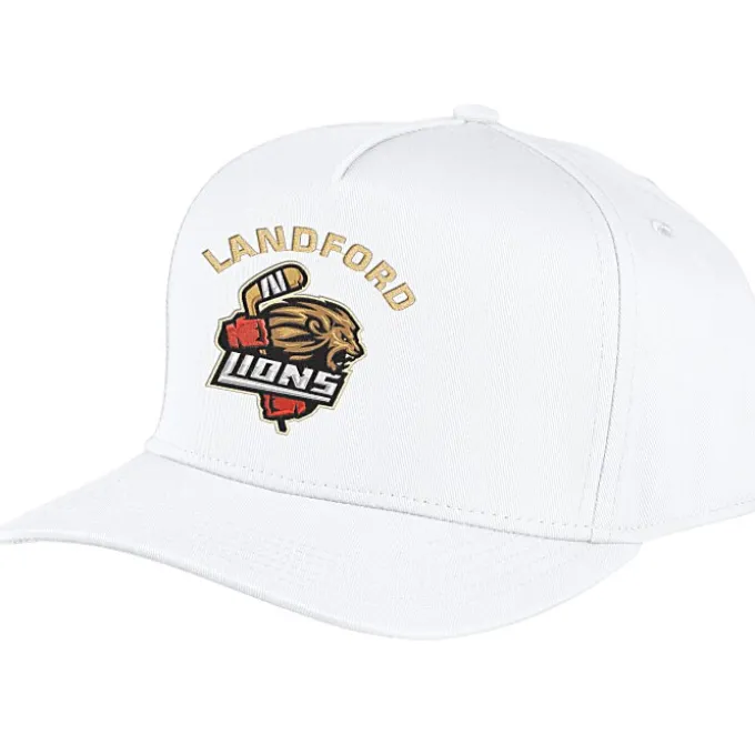 Fielder Five Panel Snapaback Cap - Embroidered