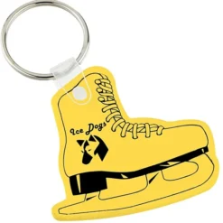 Figure Skate Soft Keychain - Opaque