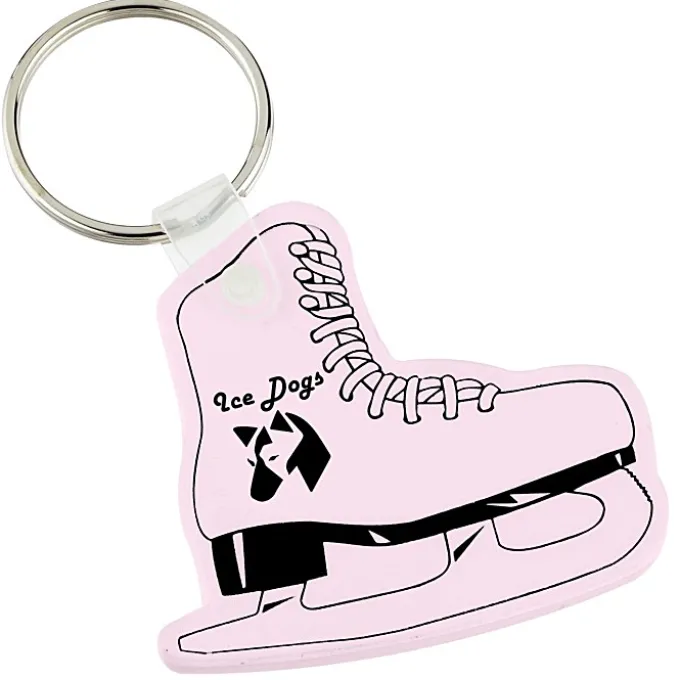 Figure Skate Soft Keychain - Opaque