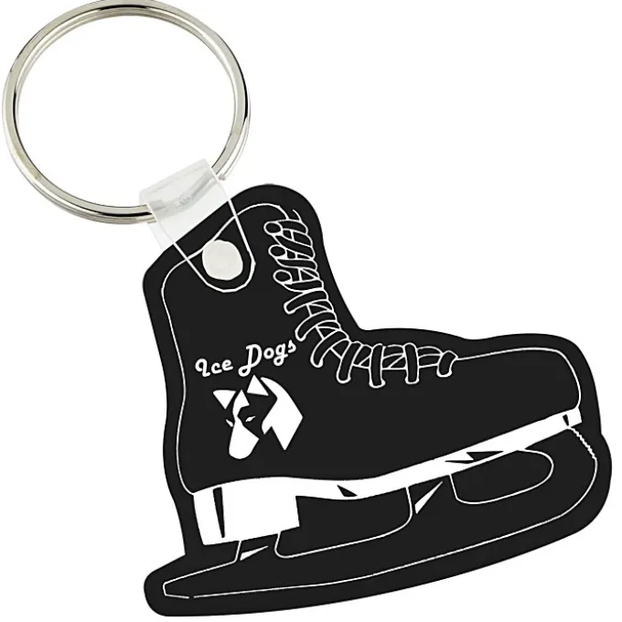 Figure Skate Soft Keychain - Opaque