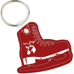 Figure Skate Soft Keychain - Opaque