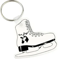 Figure Skate Soft Keychain - Opaque
