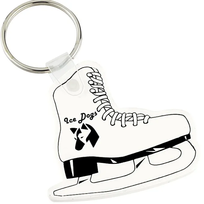 Figure Skate Soft Keychain - Opaque