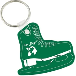 Figure Skate Soft Keychain - Opaque
