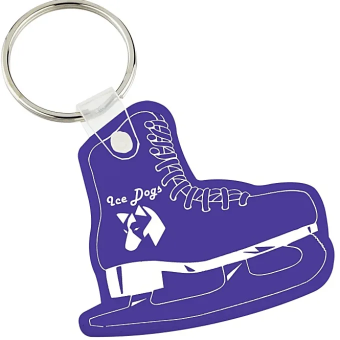 Figure Skate Soft Keychain - Opaque