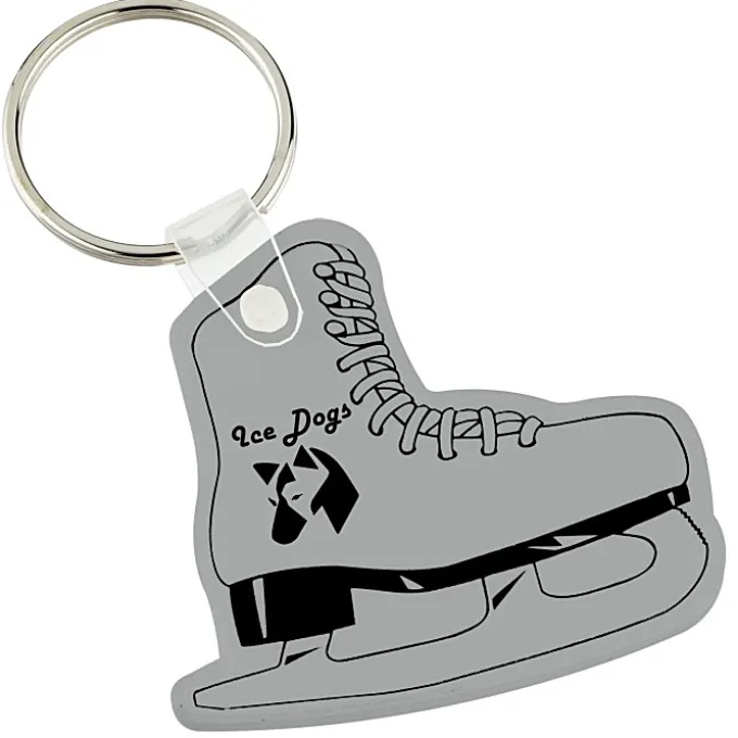 Figure Skate Soft Keychain - Opaque