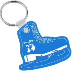 Figure Skate Soft Keychain - Translucent
