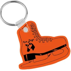 Figure Skate Soft Keychain - Translucent