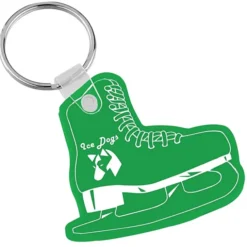 Figure Skate Soft Keychain - Translucent
