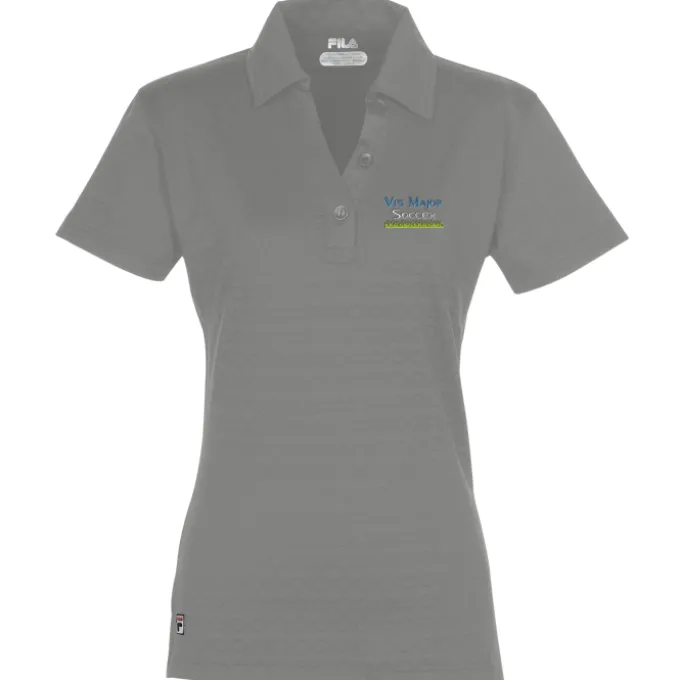 FILA Catania V-Neck Polo - Ladies'
