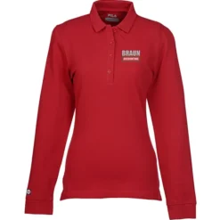 FILA Meridian Long Sleeve Polo - Ladies'