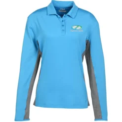 FILA Newport Long Sleeve Polo - Ladies'