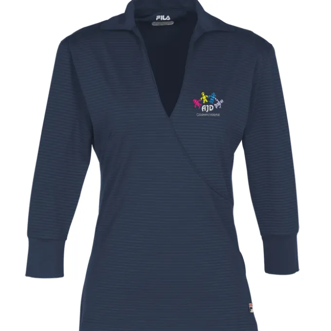 FILA Volterra Wrap Polo - Ladies'