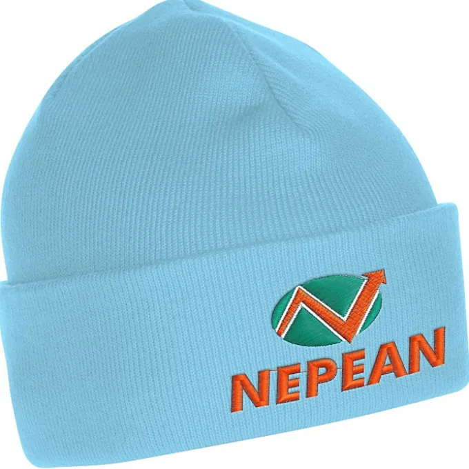 Fine Knit Beanie with Cuff