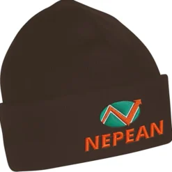 Fine Knit Beanie with Cuff