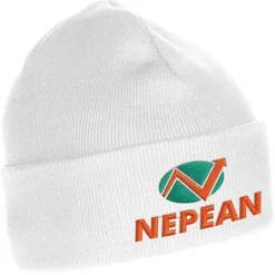 Fine Knit Beanie with Cuff