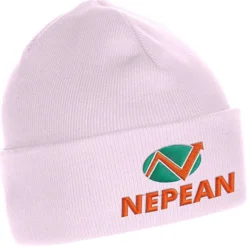 Fine Knit Beanie with Cuff