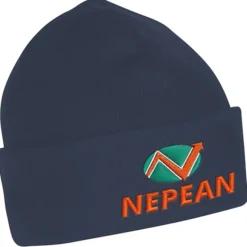 Fine Knit Beanie with Cuff