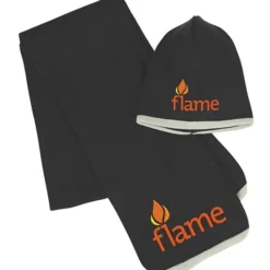 Fine Knit Scarf & Beanie Set